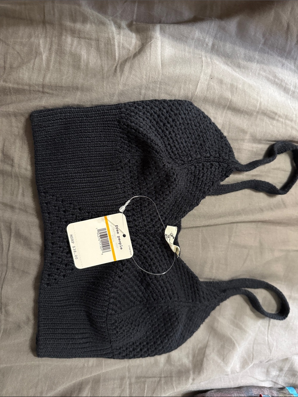 Women's Free People Intimately crochet bralette top - small NWT